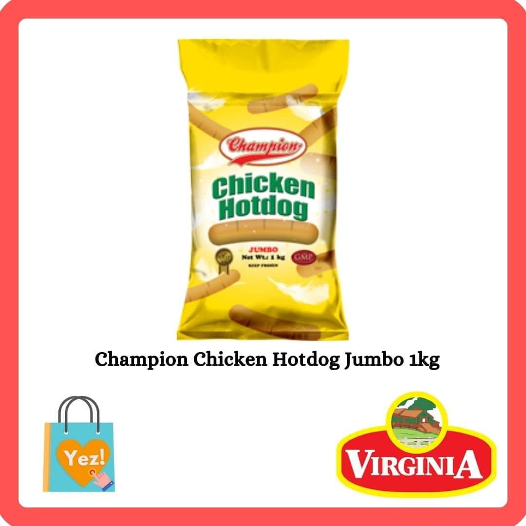 Champion Chicken Hotdog Jumbo 1kg