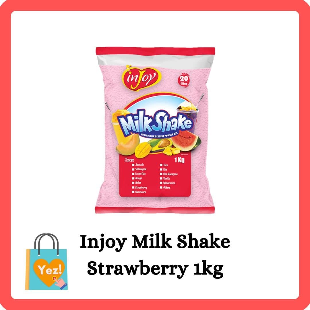 Injoy Milk Shake Strawberry 1kg