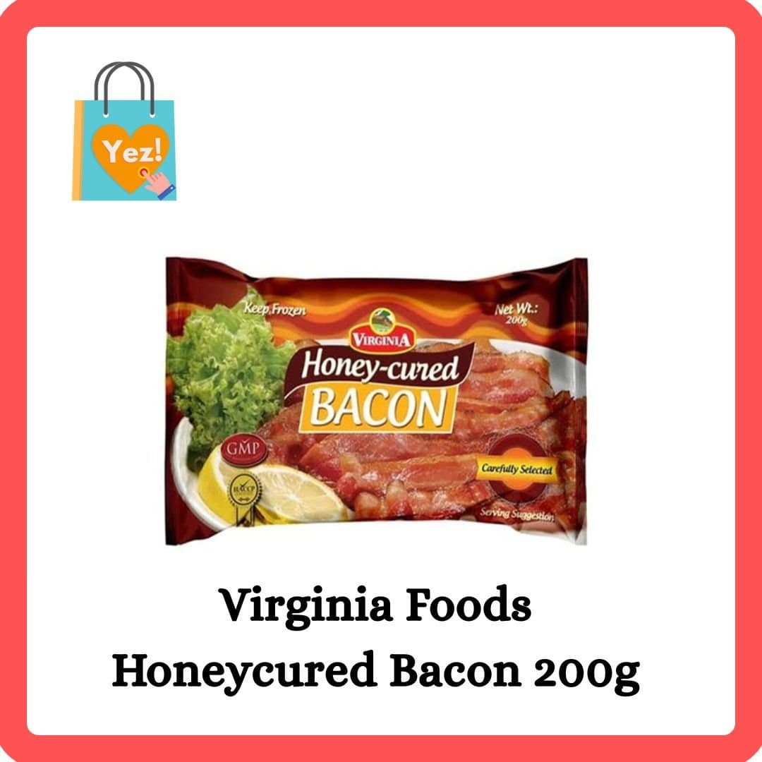 Virginia Foods Honeycured Bacon 200g