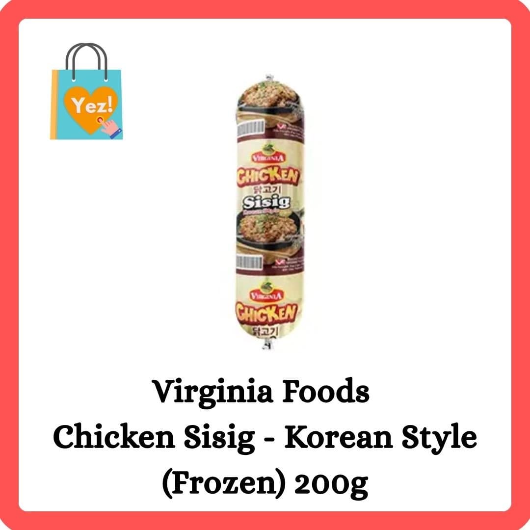 Virginia Foods Chicken Sisig - Korean Style (Frozen) 200g