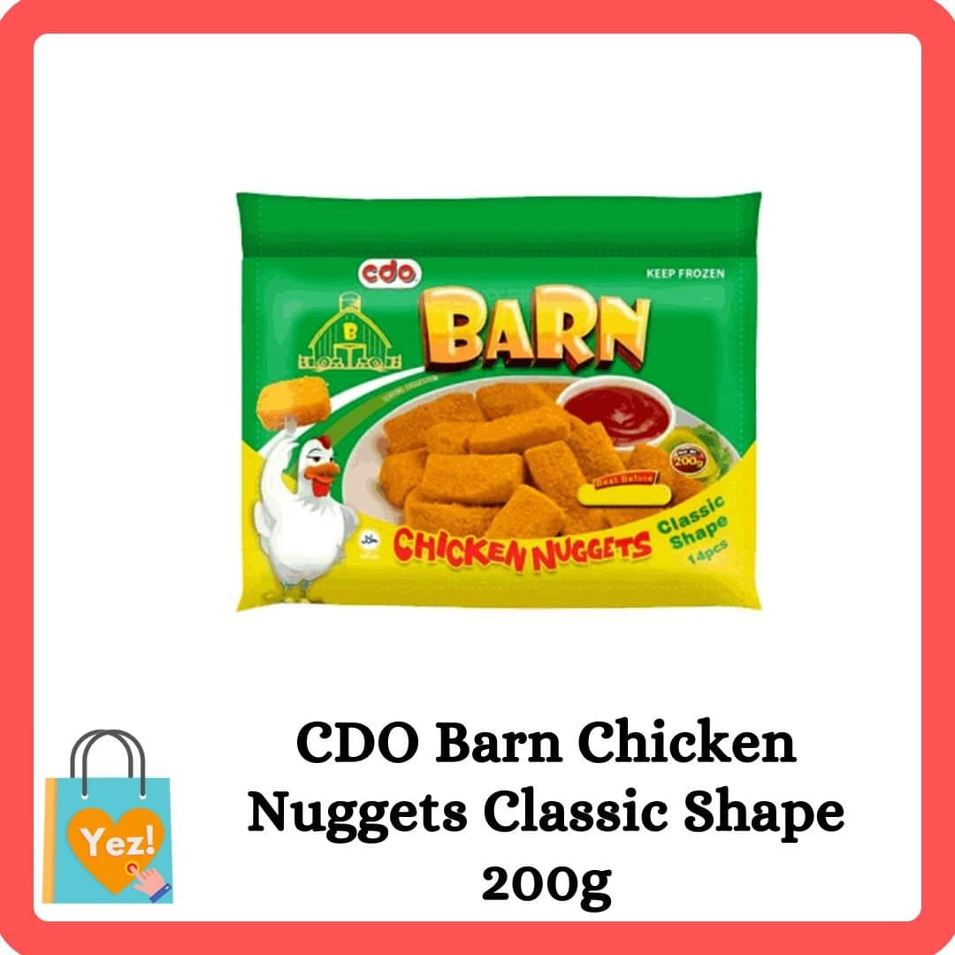 CDO Barn Chicken Nuggets Classic Shape 200g