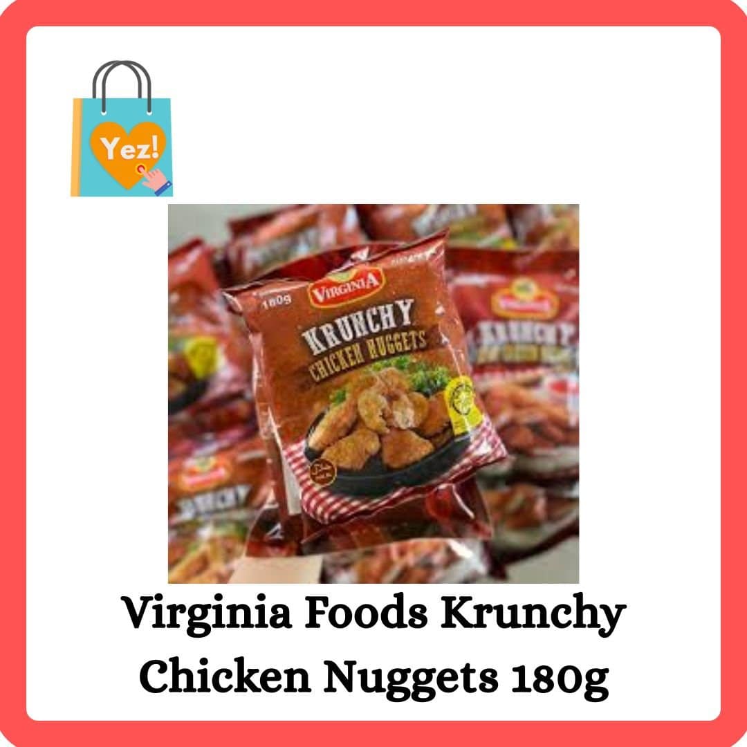 Virginia Foods Krunchy Chicken Nuggets 180g