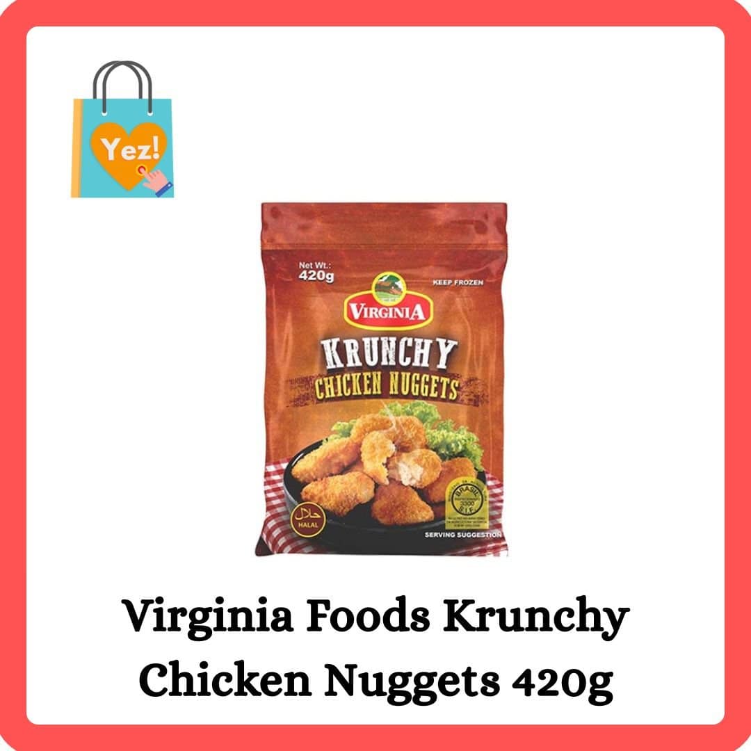 Virginia Foods Krunchy Chicken Nuggets 420g