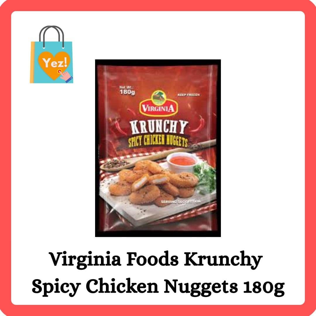 Virginia Foods Krunchy Spicy Chicken Nuggets 180g