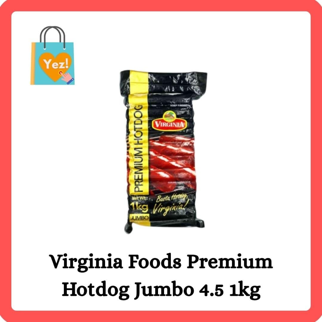 Virginia Foods Premium Hotdog Jumbo 4.5 1kg