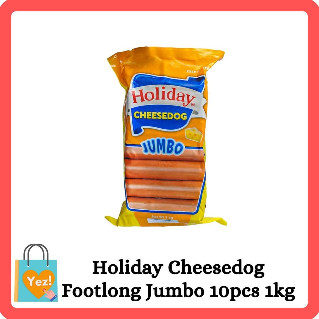 Holiday Cheesedog Footlong Jumbo 10pcs 1kg
