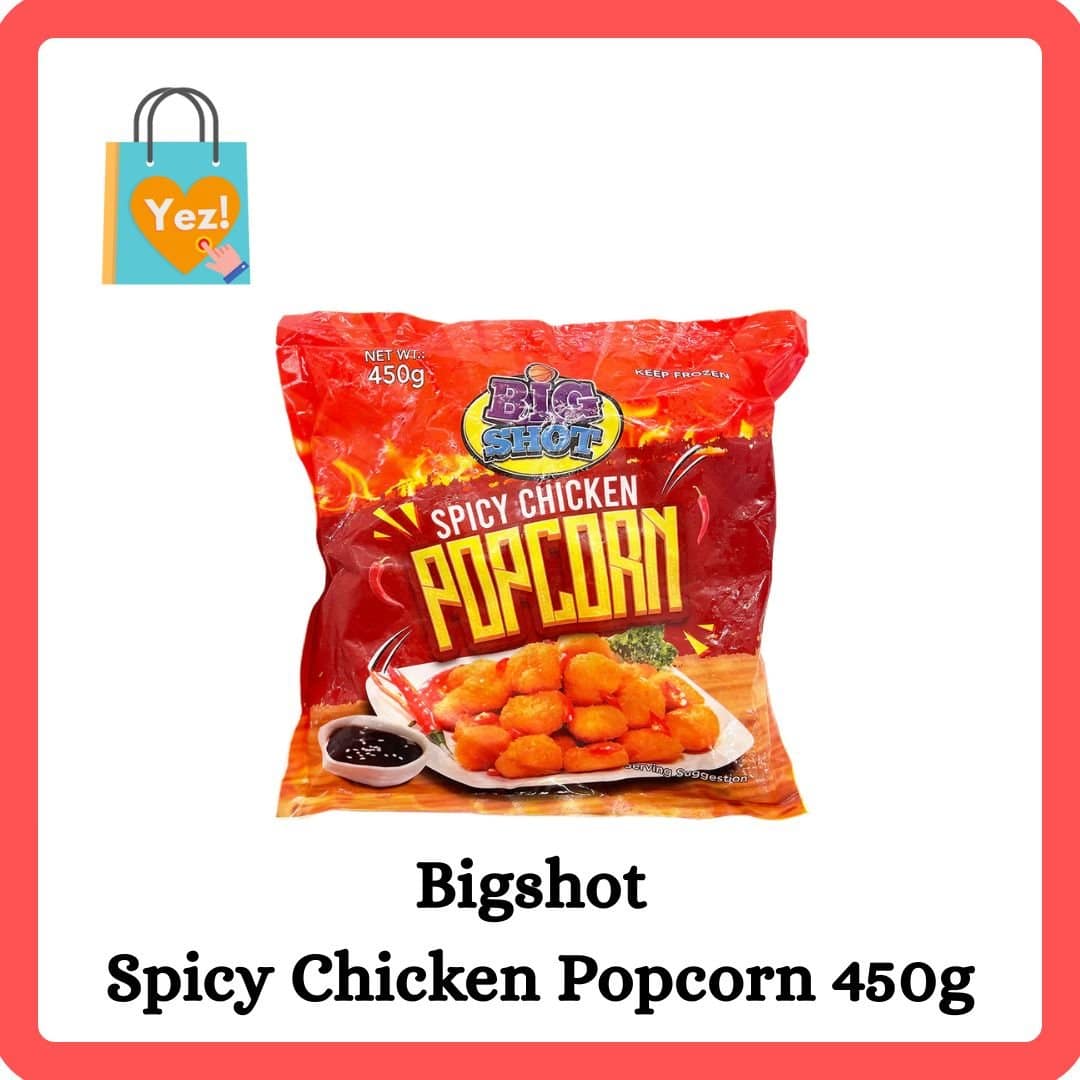 Bigshot Spicy Chicken Popcorn 450g