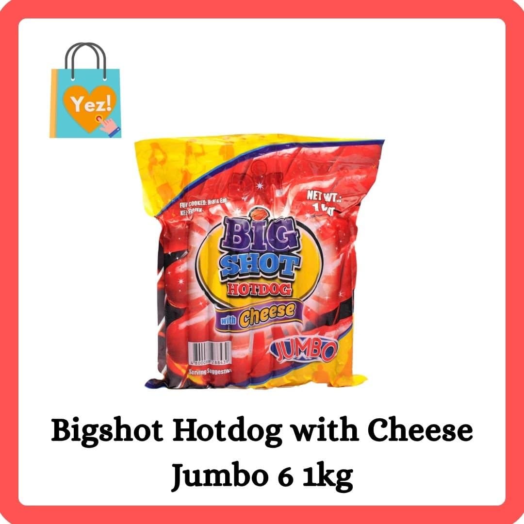Bigshot Hotdog with Cheese Jumbo 6 1kg