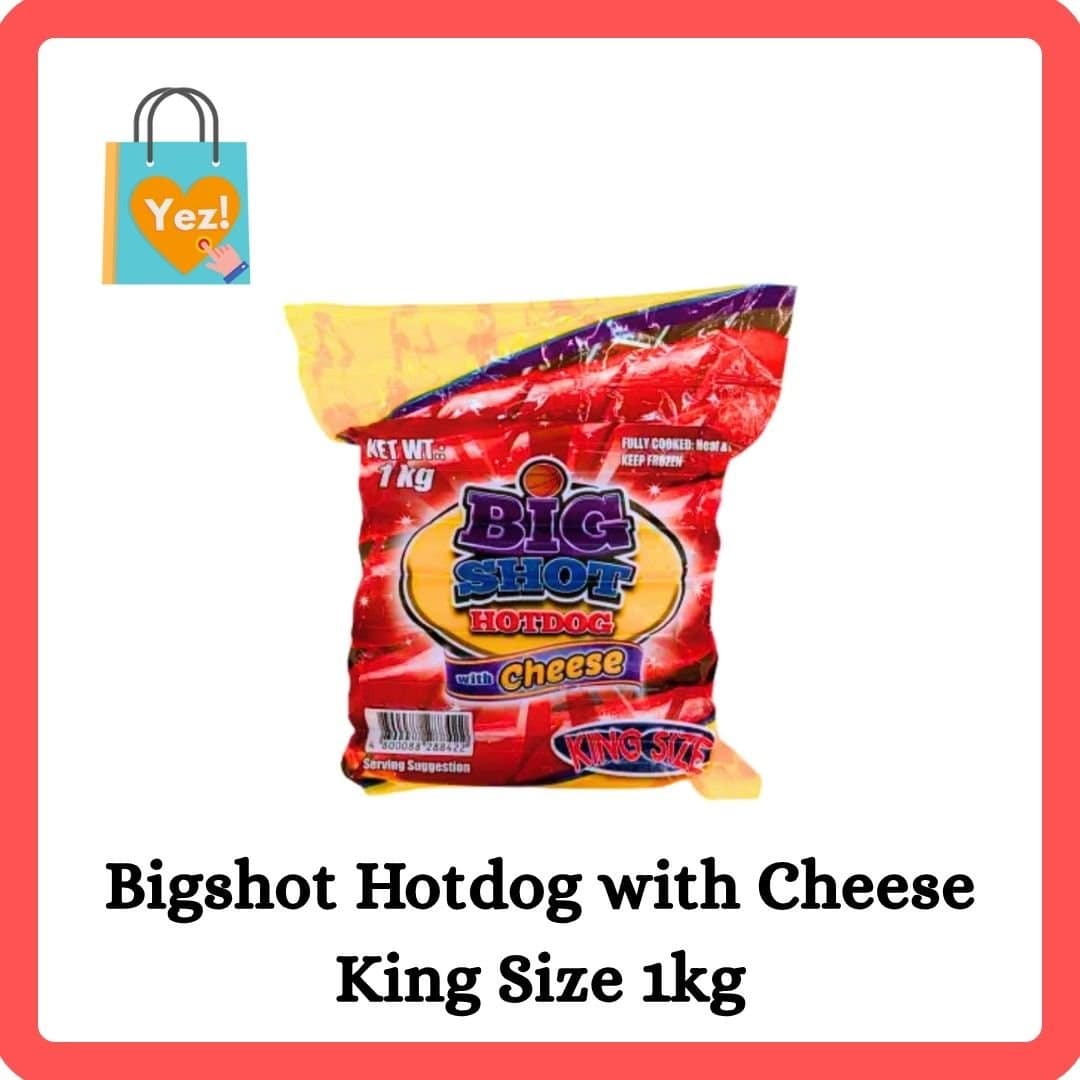 Bigshot Hotdog with Cheese King Size 1kg