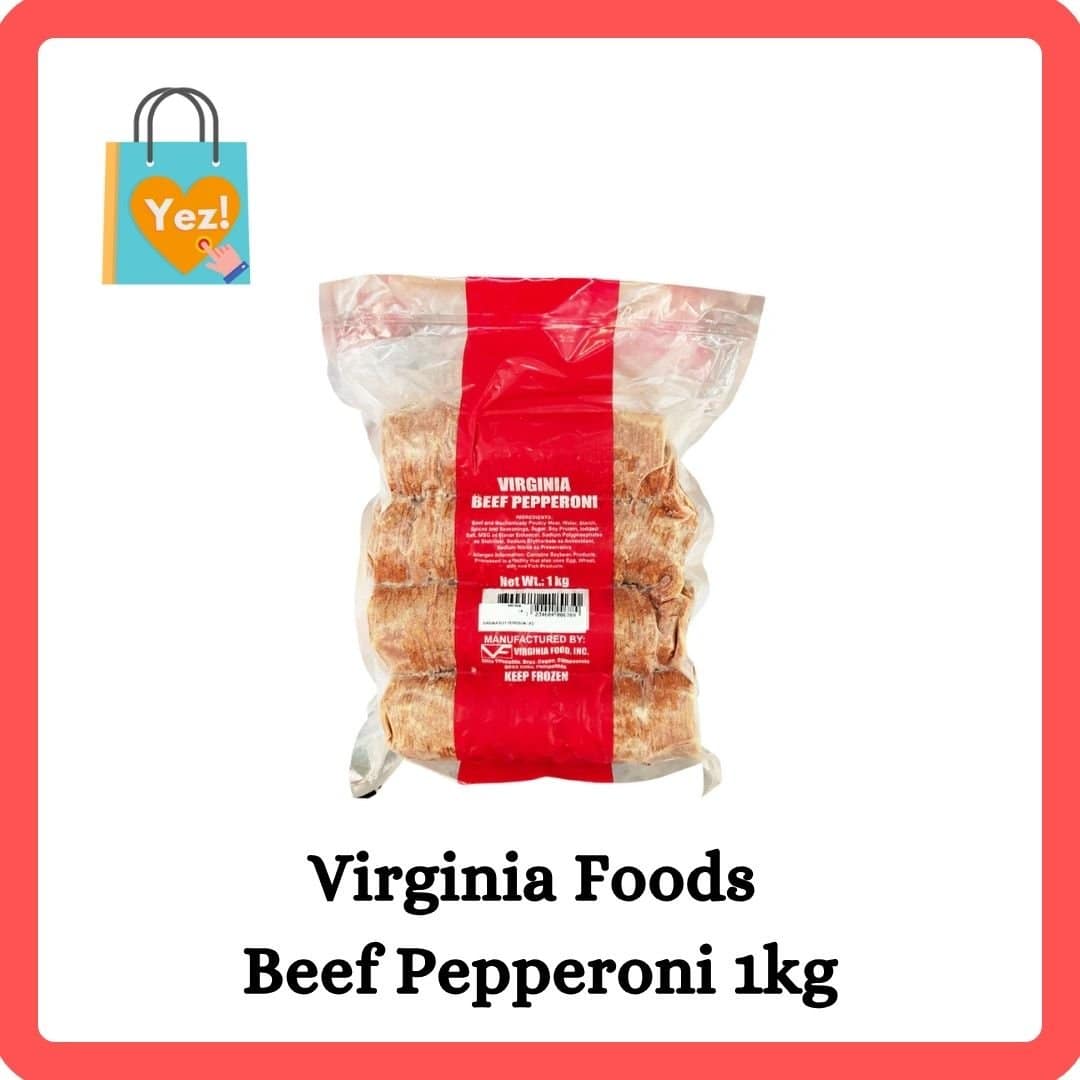 Virginia Foods Beef Pepperoni 1kg