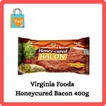 Virginia Foods Honeycured Bacon 400g