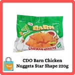 CDO Barn Chicken Nuggets Star Shape 220g