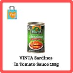 VINTA Sardines in Tomato Sauce 155g