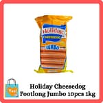 Holiday Cheesedog Footlong Jumbo 10pcs 1kg