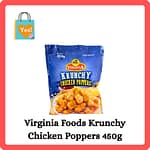 Virginia Foods Krunchy Chicken Poppers 450g