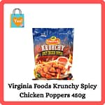 Virginia Foods Krunchy Spicy Chicken Poppers 450g
