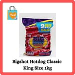 Bigshot Hotdog Classic King Size 1kg