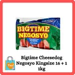 Bigtime Cheesedog Negosyo Kingsize 16 + 1 1kg