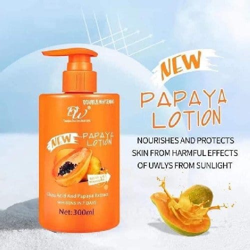 DW Papaya Lotion W/ Gluta Acid And Papaya Extrad 300ml