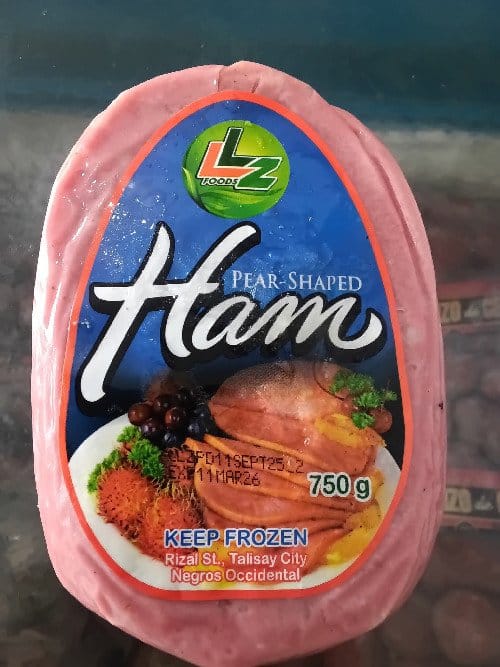 LLZ Pear Shaped Ham 750g