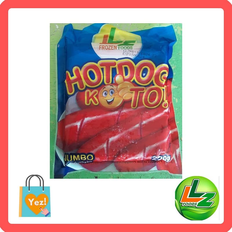 LLZ Hotdog Ko To 225g
