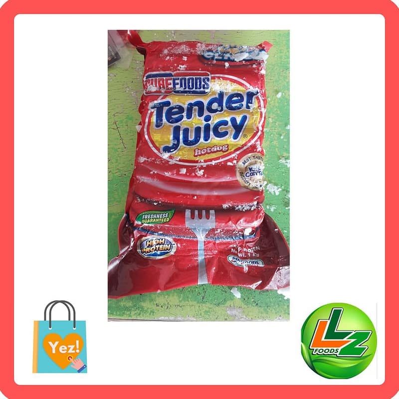 Purefoods TJ Regular Hotdog 1kg