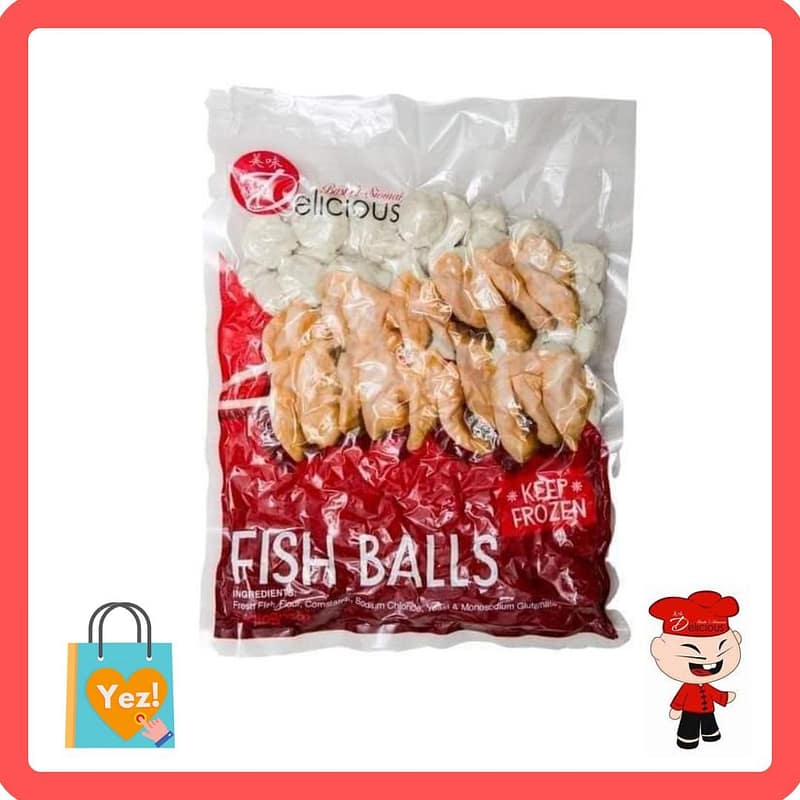 Delicious Bacolod Fish Balls (1kg/pack)