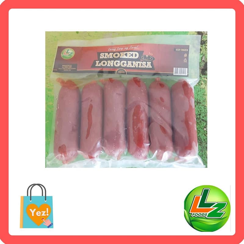 LLZ Smoked Longganisa (jumbo) 300g