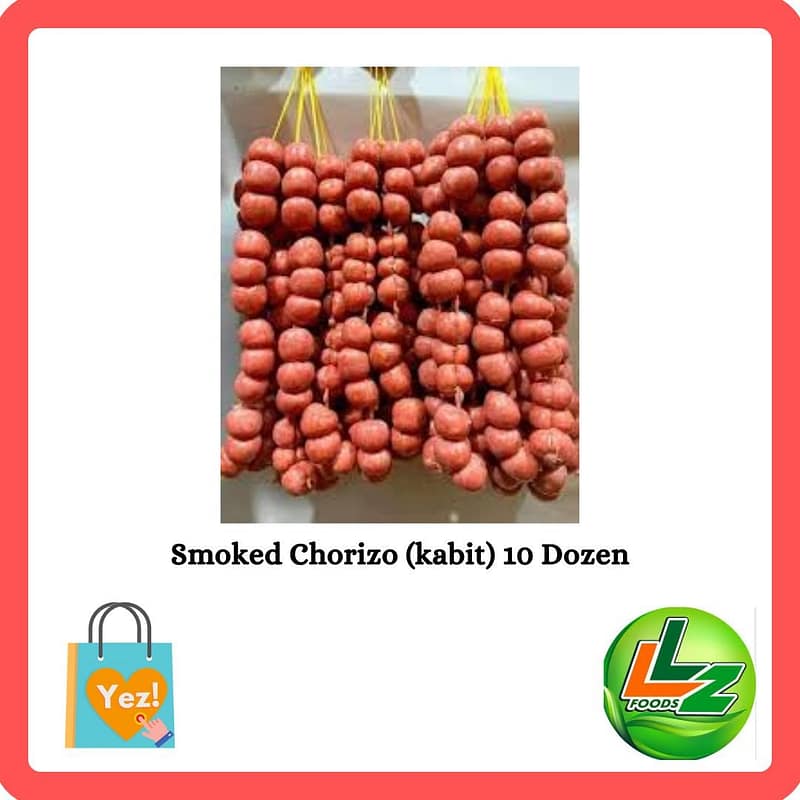 Smoked Chorizo (kabit) 10 Dozen