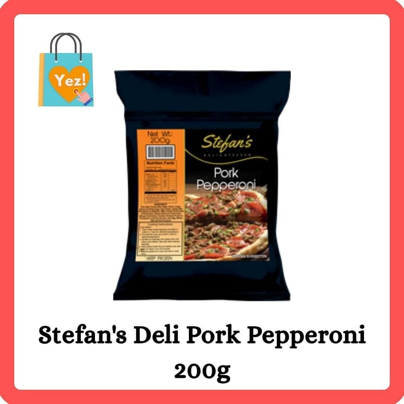 Stefan's Deli Pork Pepperoni 200g
