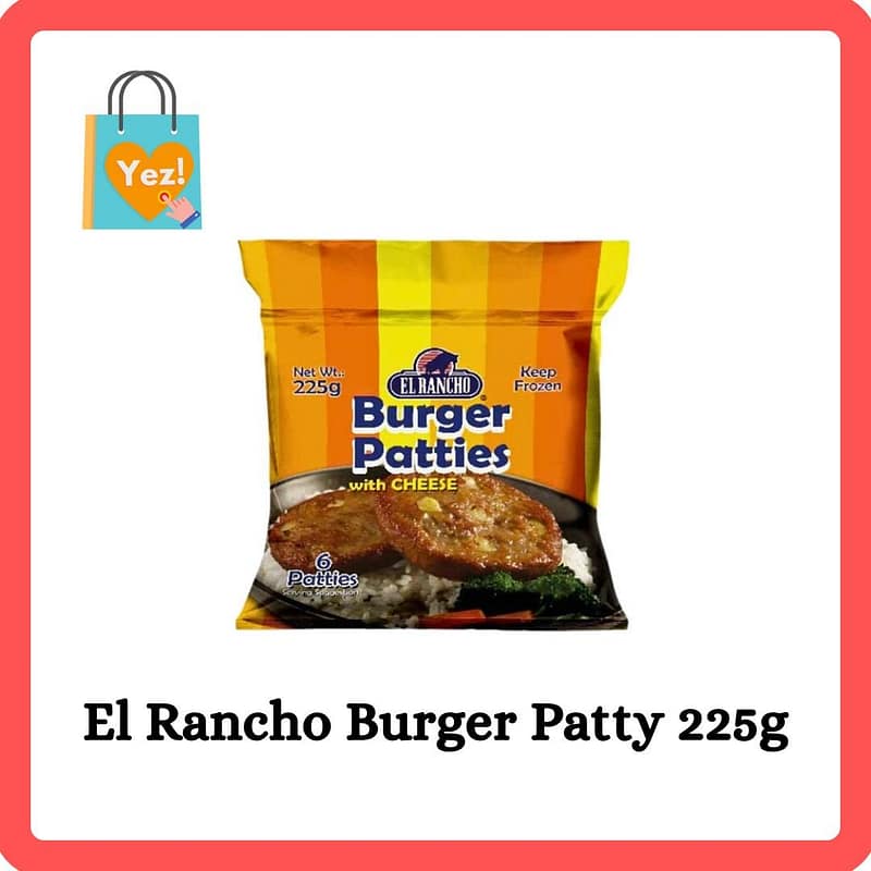 El Rancho Burger Patty 225g
