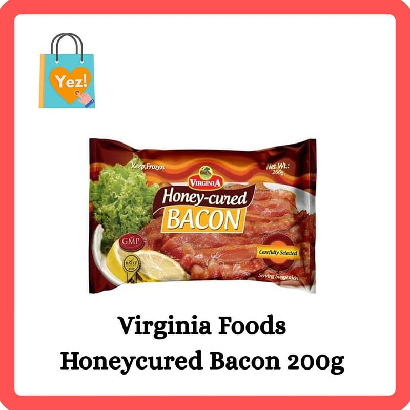 Virginia Foods Honeycured Bacon 200g