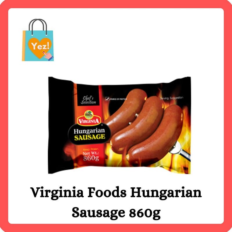 Virginia Foods Hungarian Sausage 860g