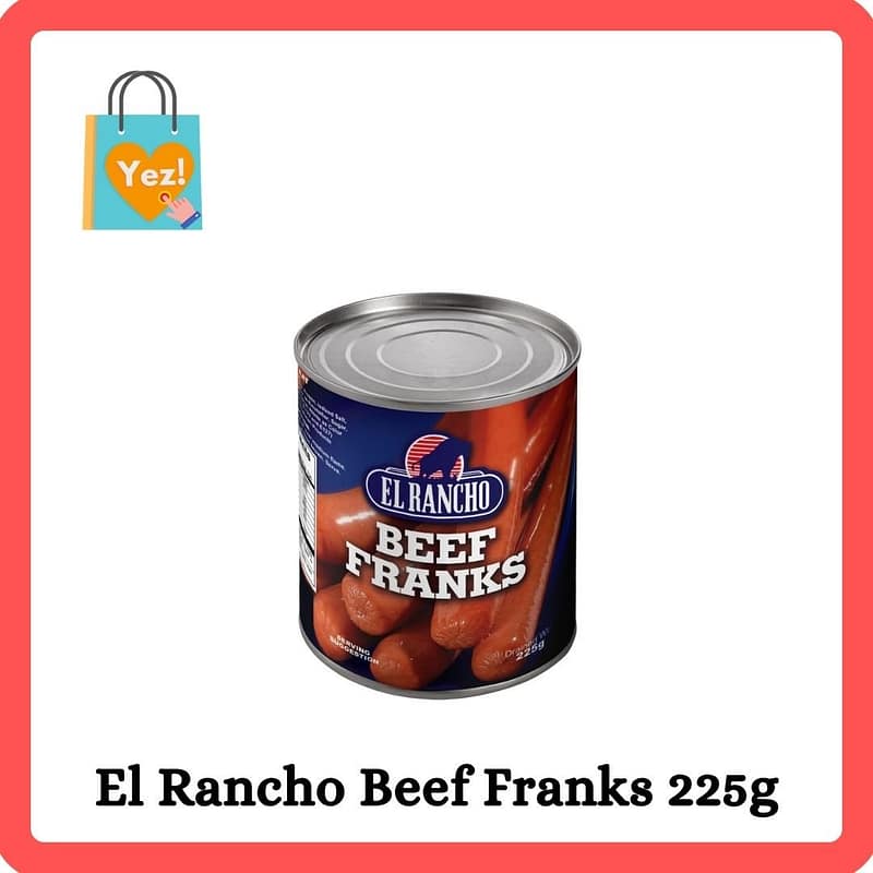 El Rancho Beef Franks 225g