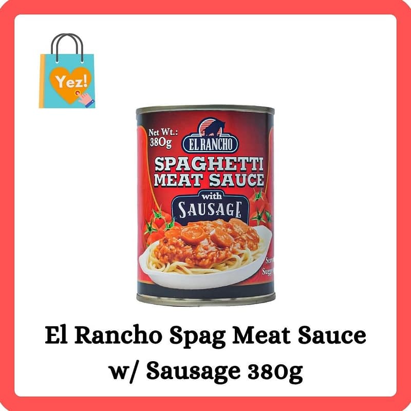 El Rancho Spag Meat Sauce w/ Sausage 380g