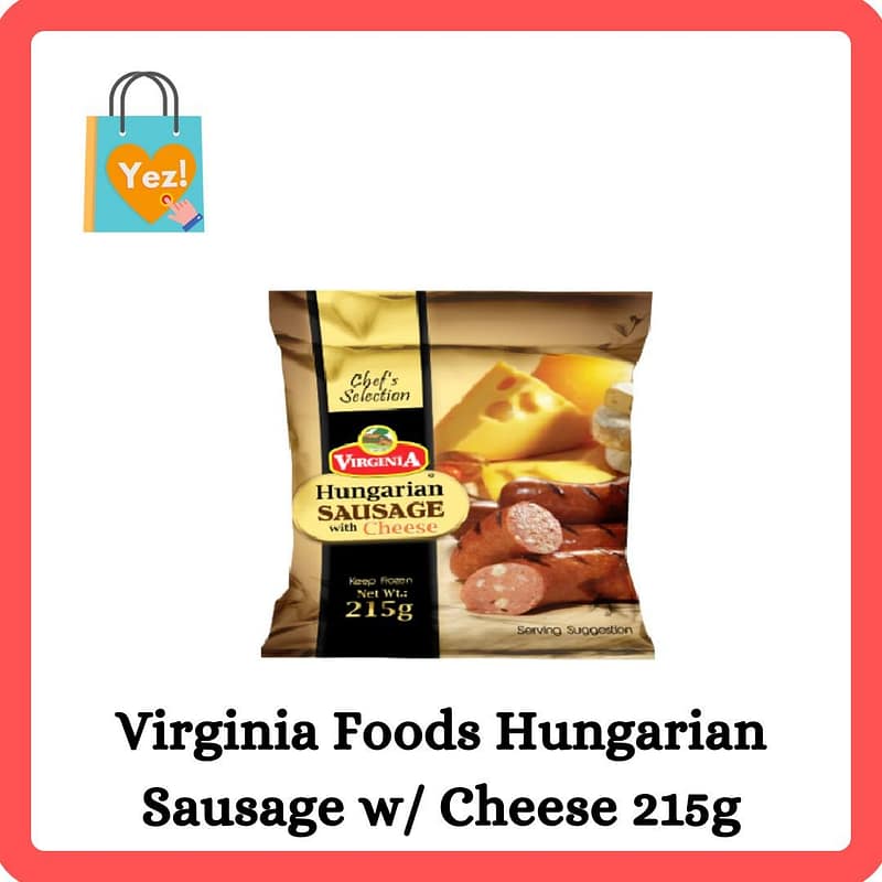 Virginia Foods Hungarian Sausage w/ Cheese 215g
