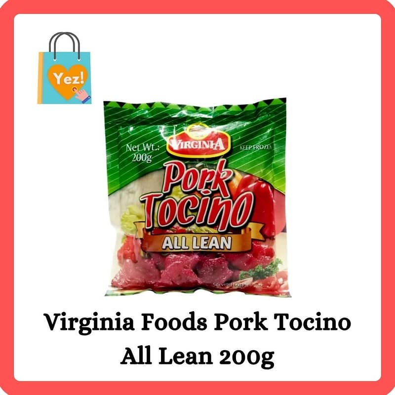 Virginia Foods Pork Tocino All Lean 200g