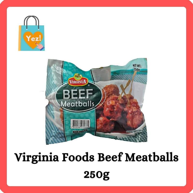 Virginia Foods Beef Meatballs 250g