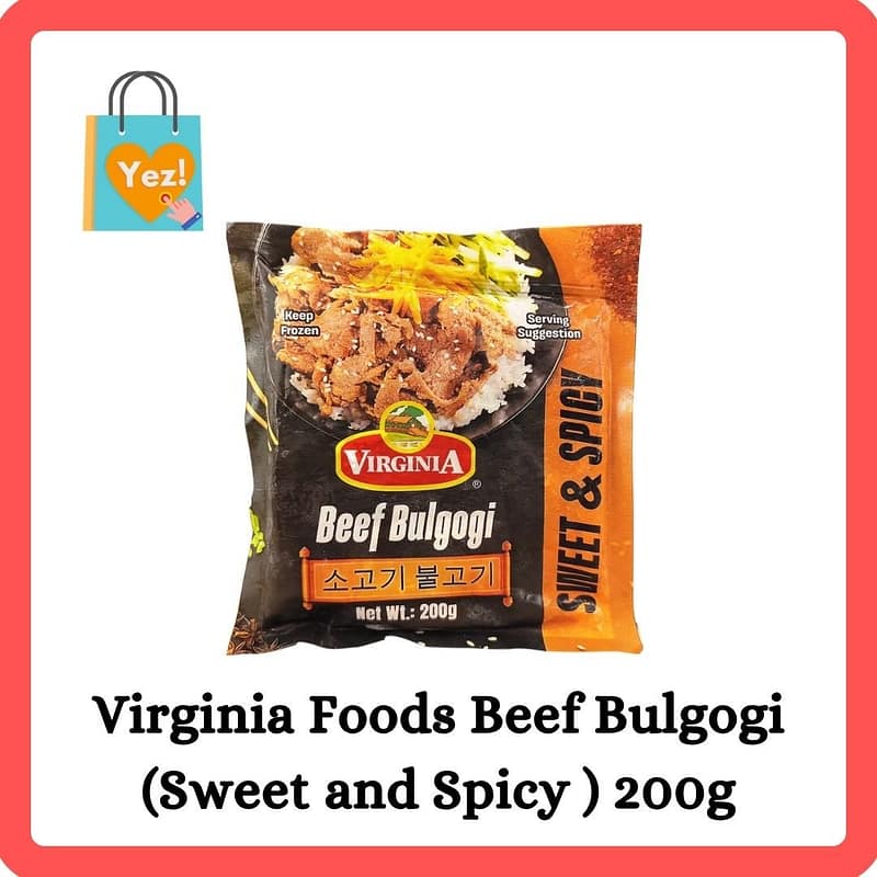 Virginia Foods Beef Bulgogi (Sweet and Spicy ) 200g