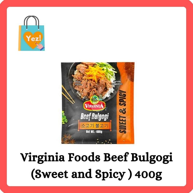 Virginia Foods Beef Bulgogi (Sweet and Spicy ) 400g