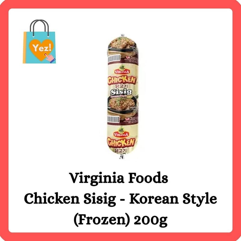 Virginia Foods Chicken Sisig - Korean Style (Frozen) 200g