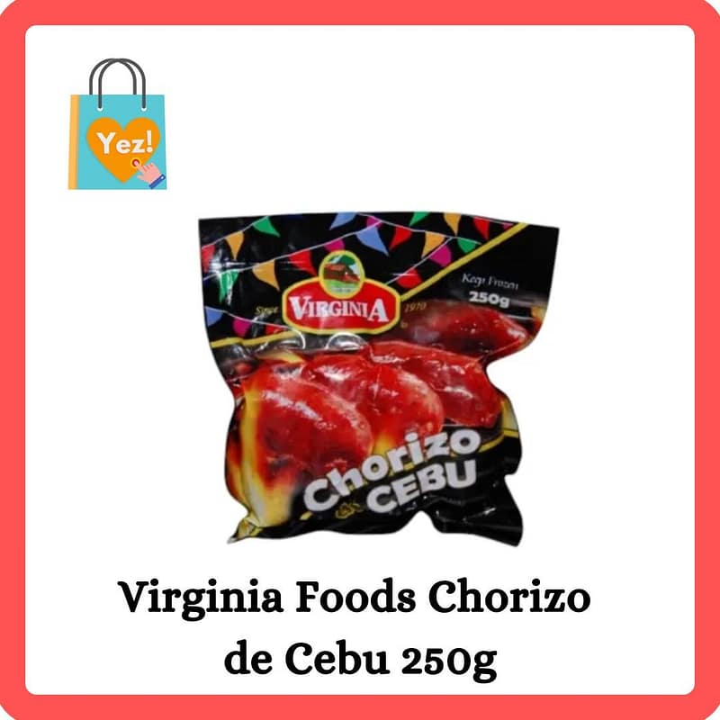 Virginia Foods Chorizo de Cebu 250g