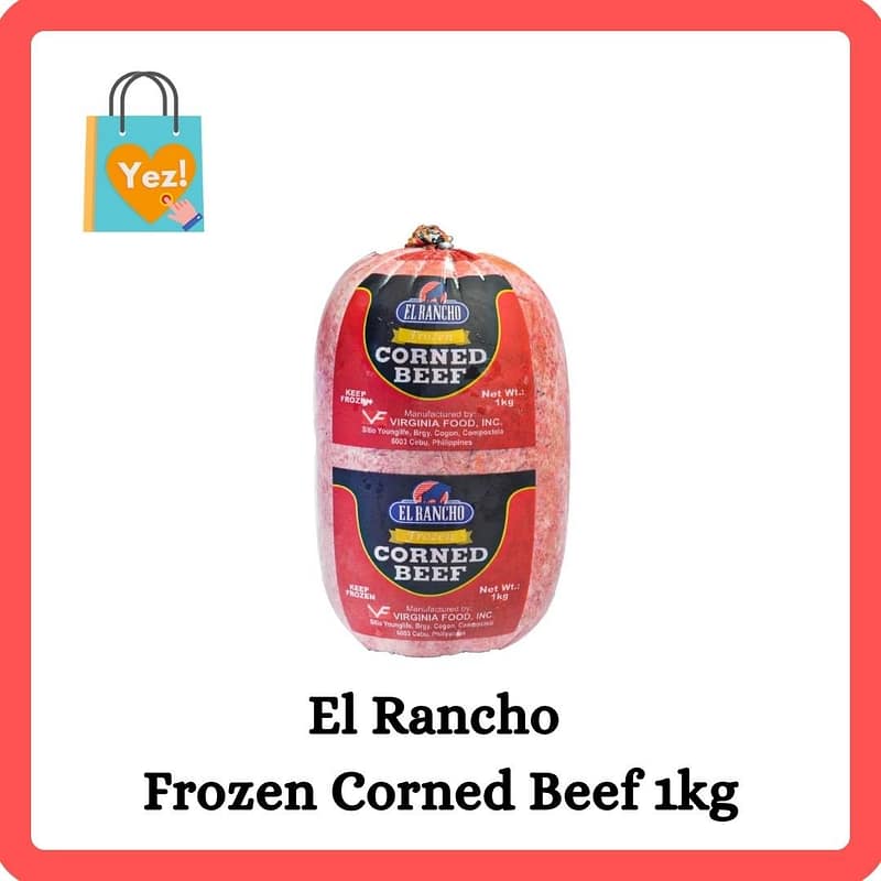El Rancho Frozen Corned Beef 1kg