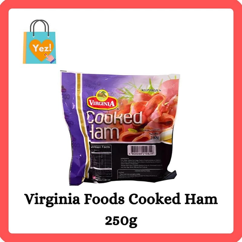 Virginia Foods Cooked Ham 250g