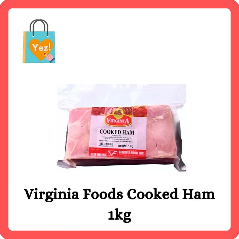 Virginia Foods Cooked Ham 1kg