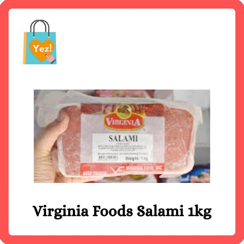 Virginia Foods Salami 1kg (Cold Cuts)