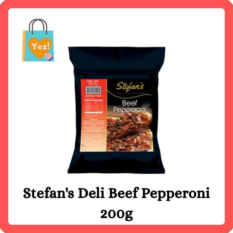 Stefan's Deli Beef Pepperoni 200g