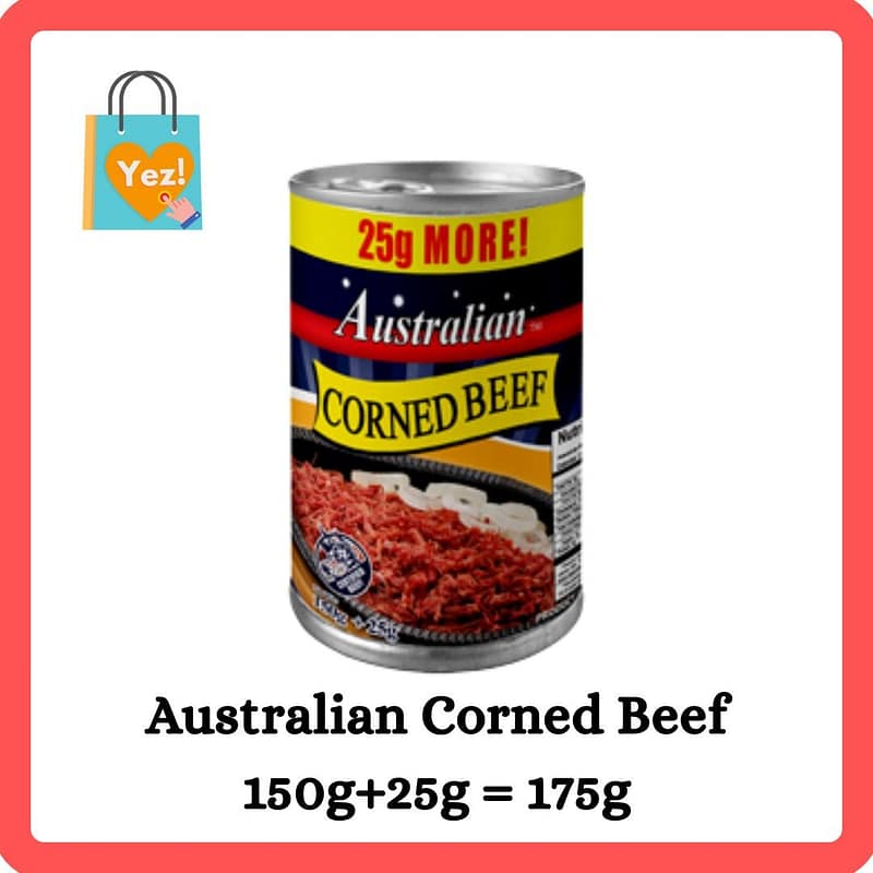 Australian Corned Beef 150g+25g = 175g