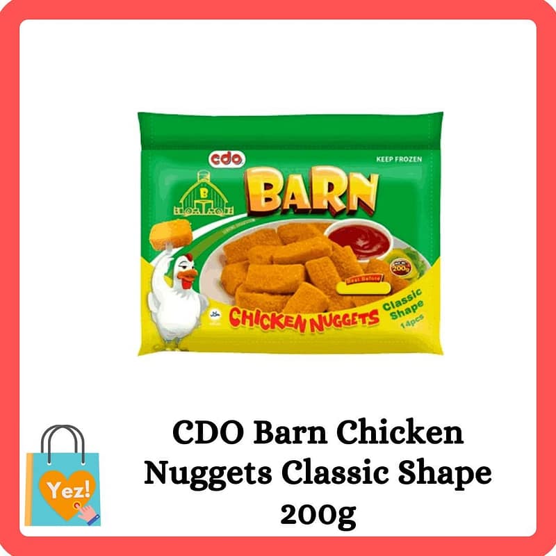 CDO Barn Chicken Nuggets Classic Shape 200g