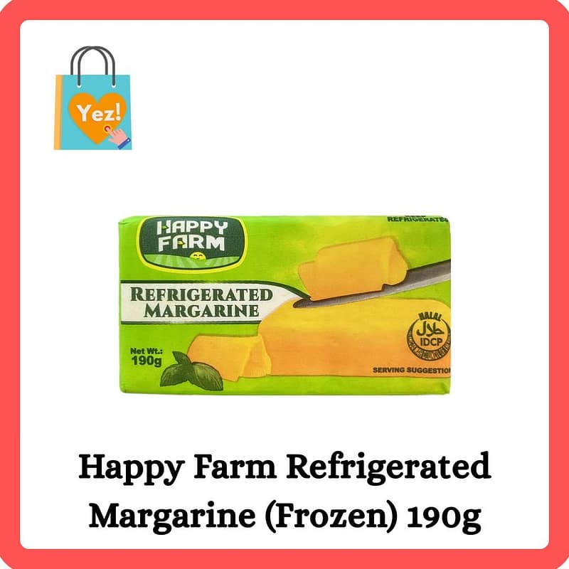 Happy Farm Refrigerated Margarine (Frozen) 190g